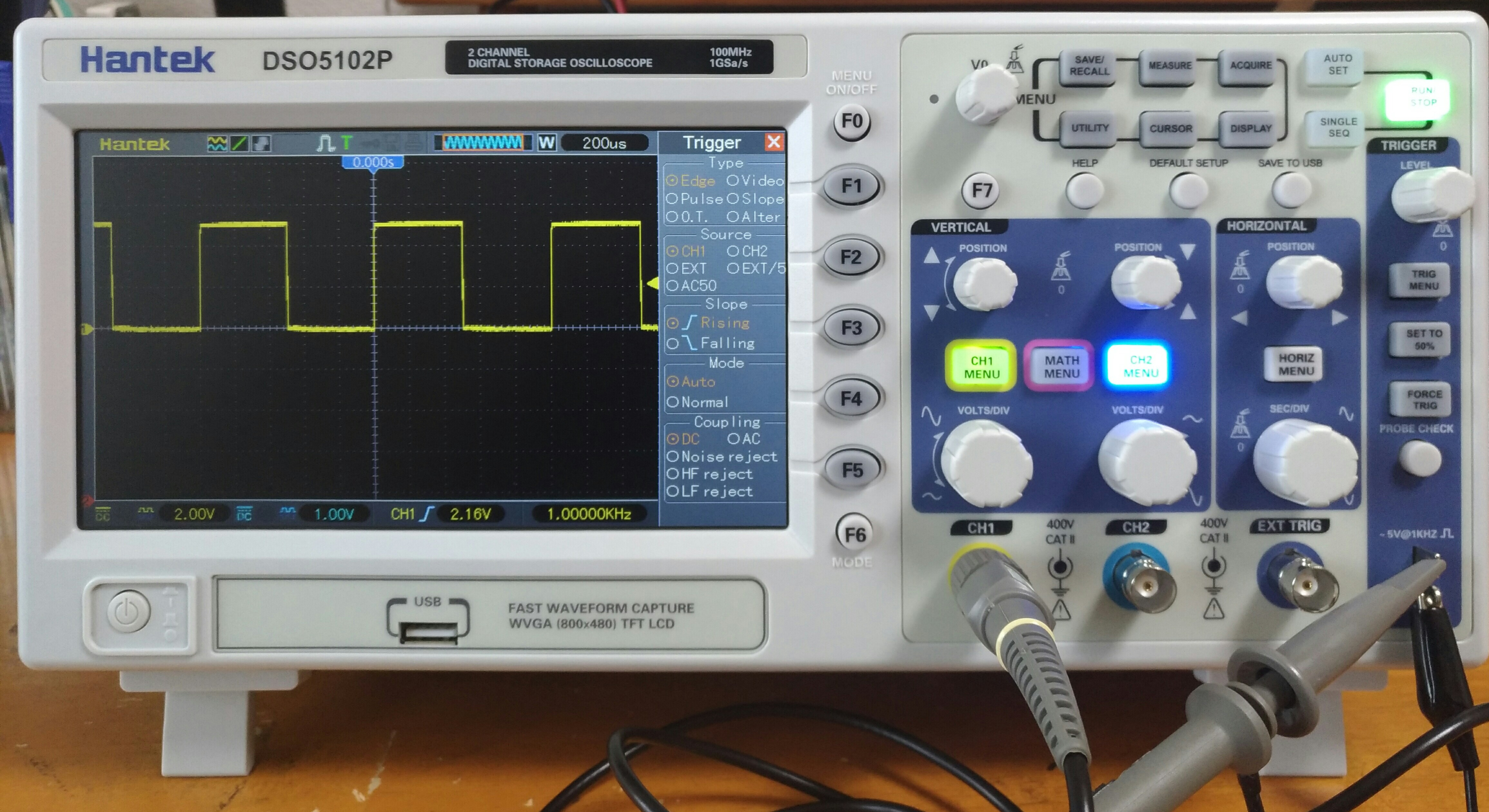 デジタルオシロスコープ Hantek DSO5102P - その他